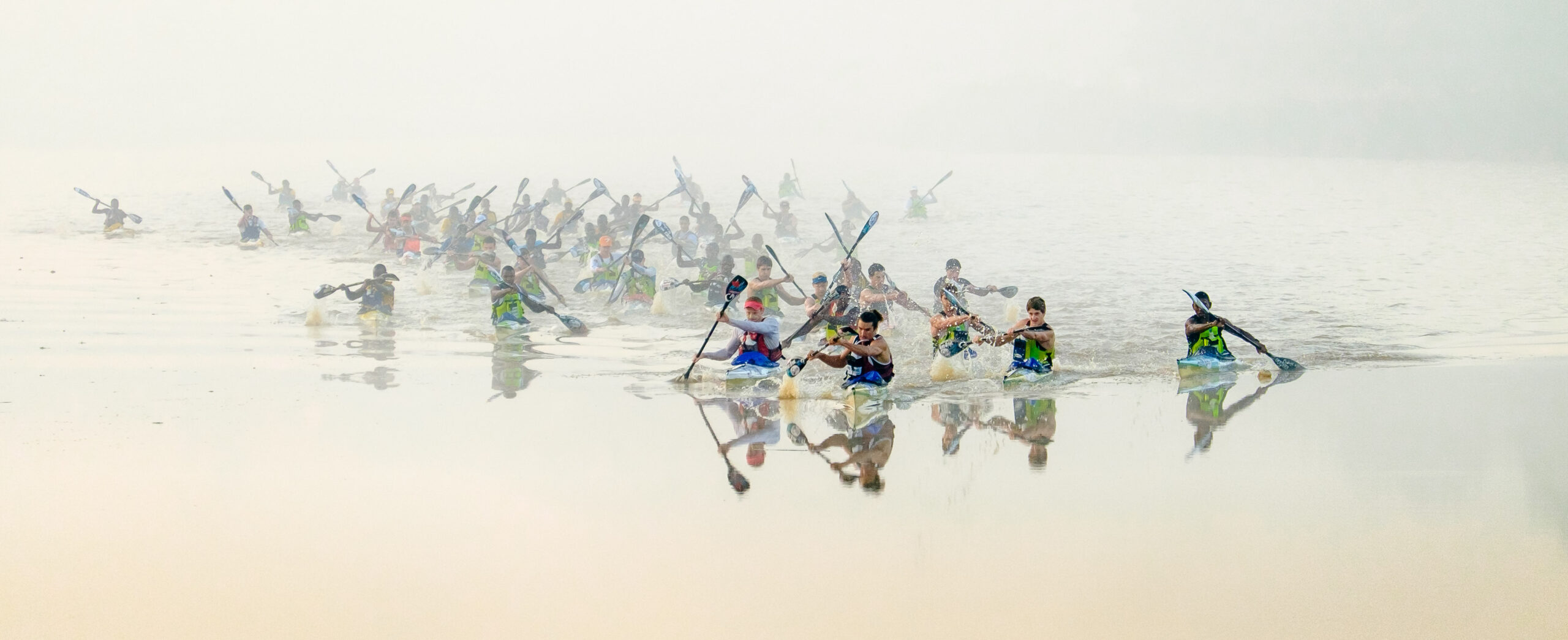 Dusi Canoe Marathon, Graham Carruthers Photography, Mist, River